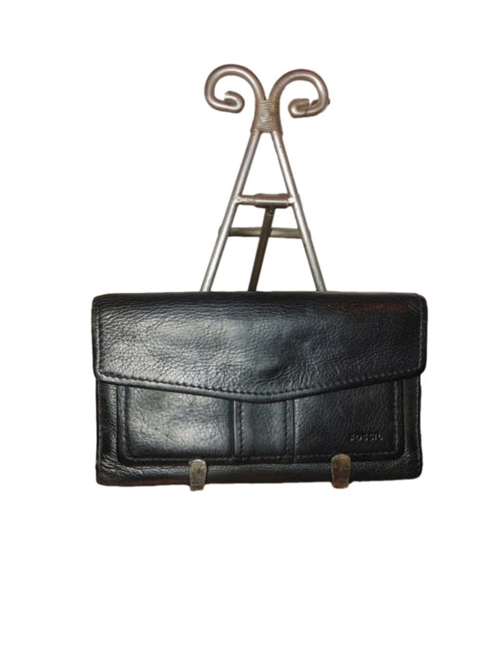 Fossil Pebbled Leather Wallet
